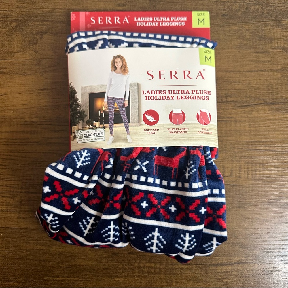 Serra Christmas pj bottoms size medium new!